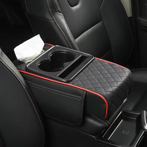 PU Leather Car Armrest Cover