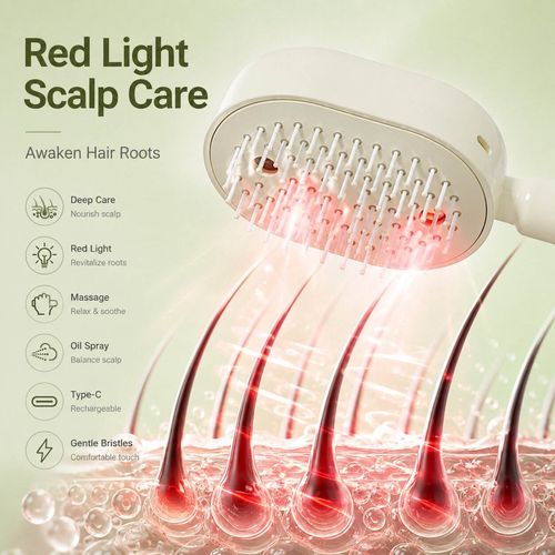 Electric Spray Massage Comb