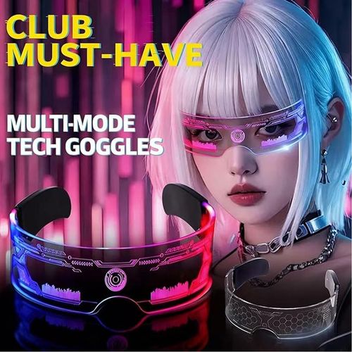 LED Cyber Neon Glasses