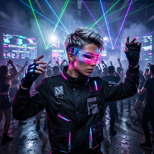 LED Cyber Neon Glasses