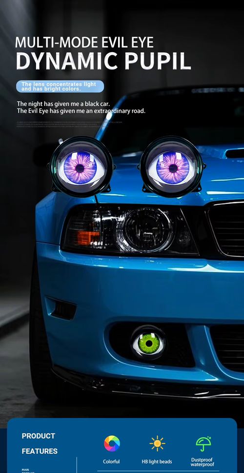 Dynamic LED Devil‘s Eye Light – Multi-Mode