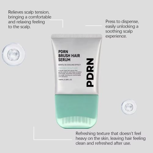 Microneedling Spicule Scalp Serum Cooling Soothe Nourish Thicken Hair Anti-Leak Massage Brush Scalp Treatment