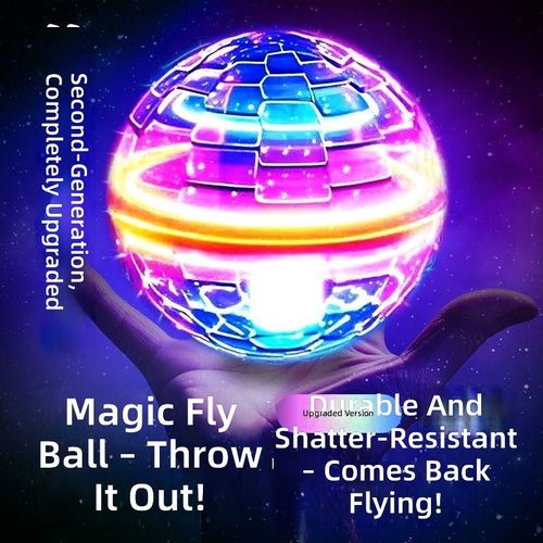 Flying spinner with LED lights