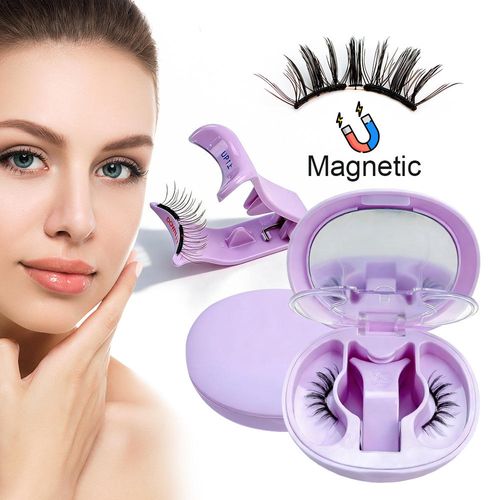 Magnetic Eyelashes Kit – No Glue, Reusable, Natu