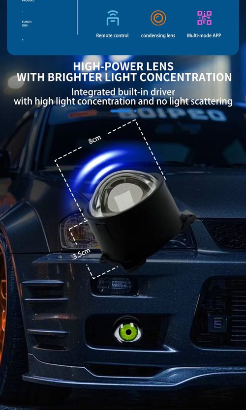 Dynamic LED Devil‘s Eye Light – Multi-Mode