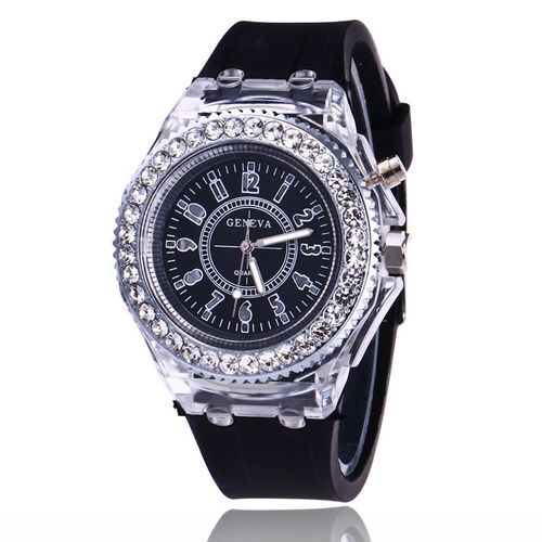 Geneva Quartz Luminous Watch – Preppy Minimalist Design with Night Glow