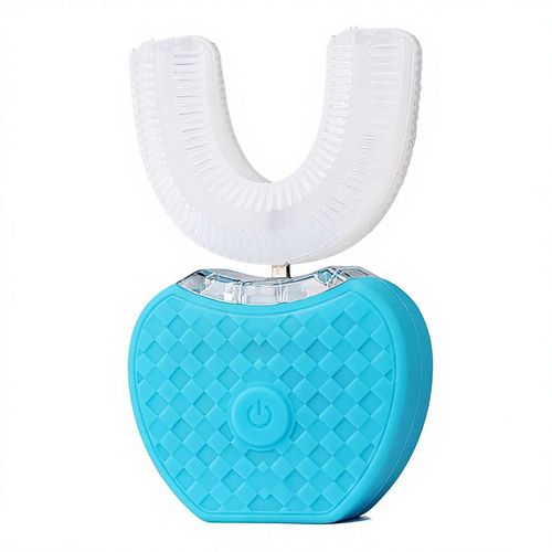 Ultrasonic 360 Degree U Shape Intelligent Automatic Toothbrush for Helthy Care, Lazy Toothbrush Brushing Teeth Only 10 Second