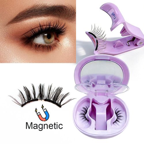 Magnetic Eyelashes Kit – No Glue, Reusable, Natu