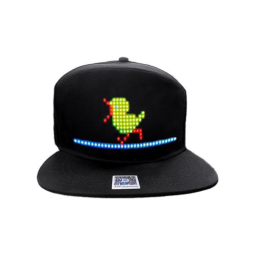 Programmable LED Baseball Cap