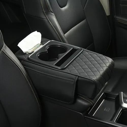 PU Leather Car Armrest Cover