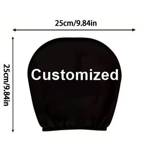 Halloween Prank Car Headrest Covers – Funny Scary Print