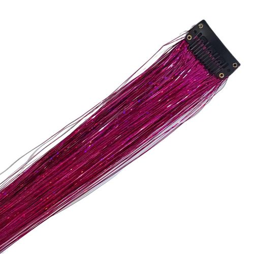 Purple Straight Hair Extensions – Stylish, Edgy and Shiny – Pack of 4