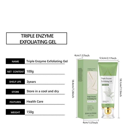 Green Tea Enzyme Exfoliating Gel