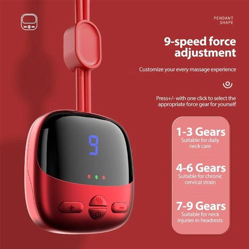 Portable Mini Neck Massager – Smart Pulse Therapy