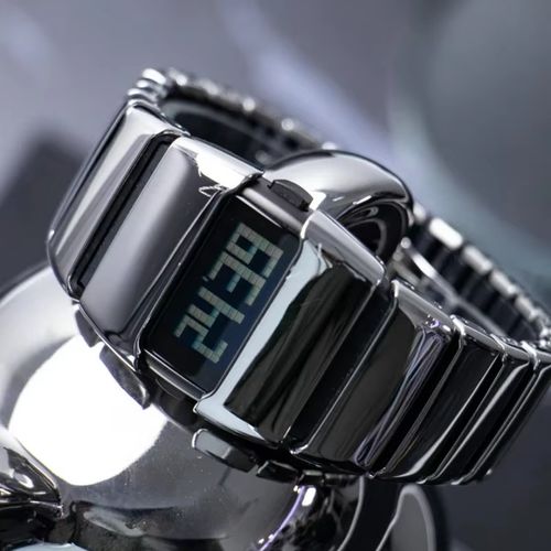 Men’s Punk LED Metal Watch – Computron, Waterproof
