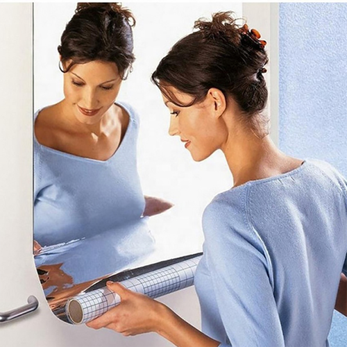 Premium Custom Acrylic 3D Mirror Wall Sticker Sheets for Home Decor, Office Interiors, and Creative Design Solutions
