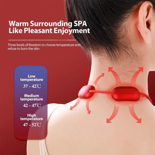 Portable Mini Neck Massager – Smart Pulse Therapy