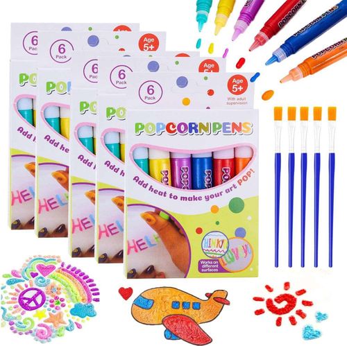 3D puffy art markers