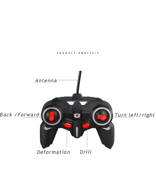 Remote control transforming car