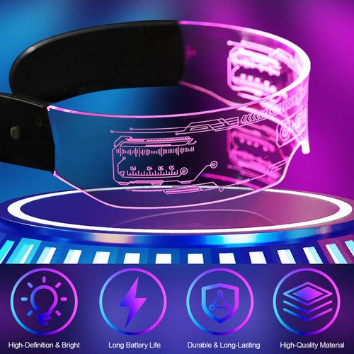 LED Cyber Neon Glasses
