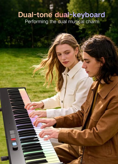 Foldable 88-Key Digital Piano