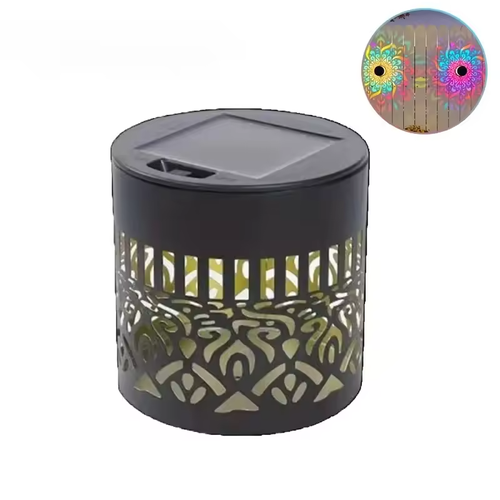 7‑Color LED Datura Projection Wall Lamp