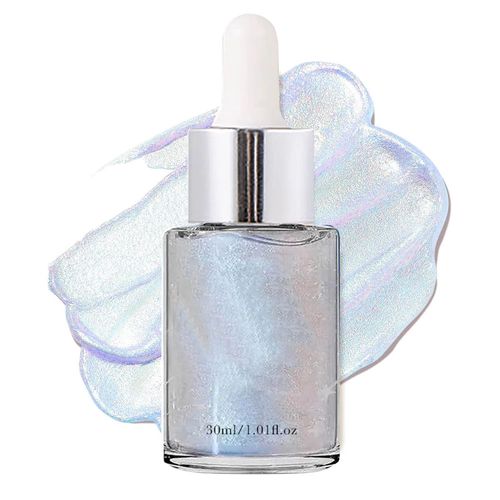 Liquid Glitter Body Shimmer Oil – Face