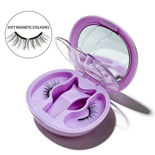 Magnetic Eyelashes Kit – No Glue, Reusable, Natu