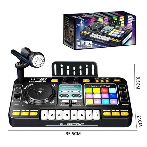 Kids DJ mixer turntable
