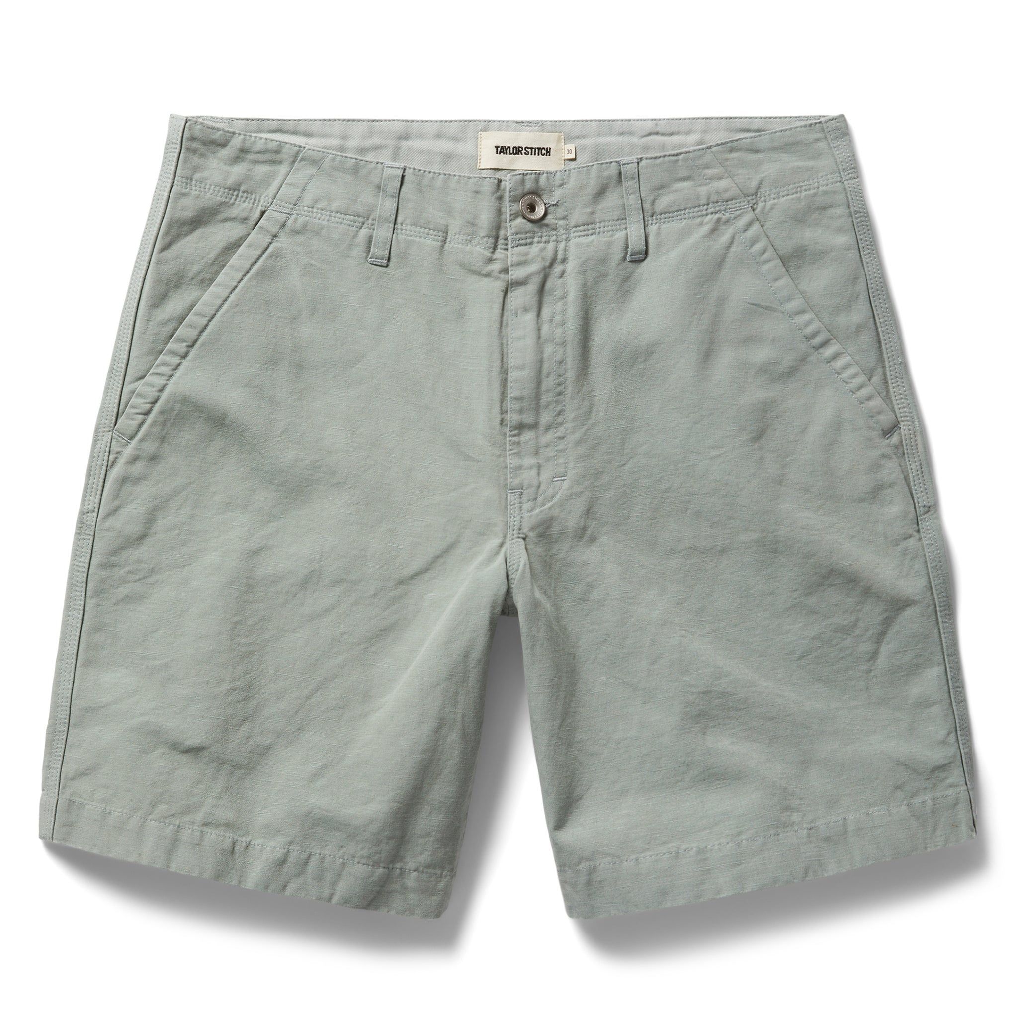 Swsne Morse Short in Slate Slub