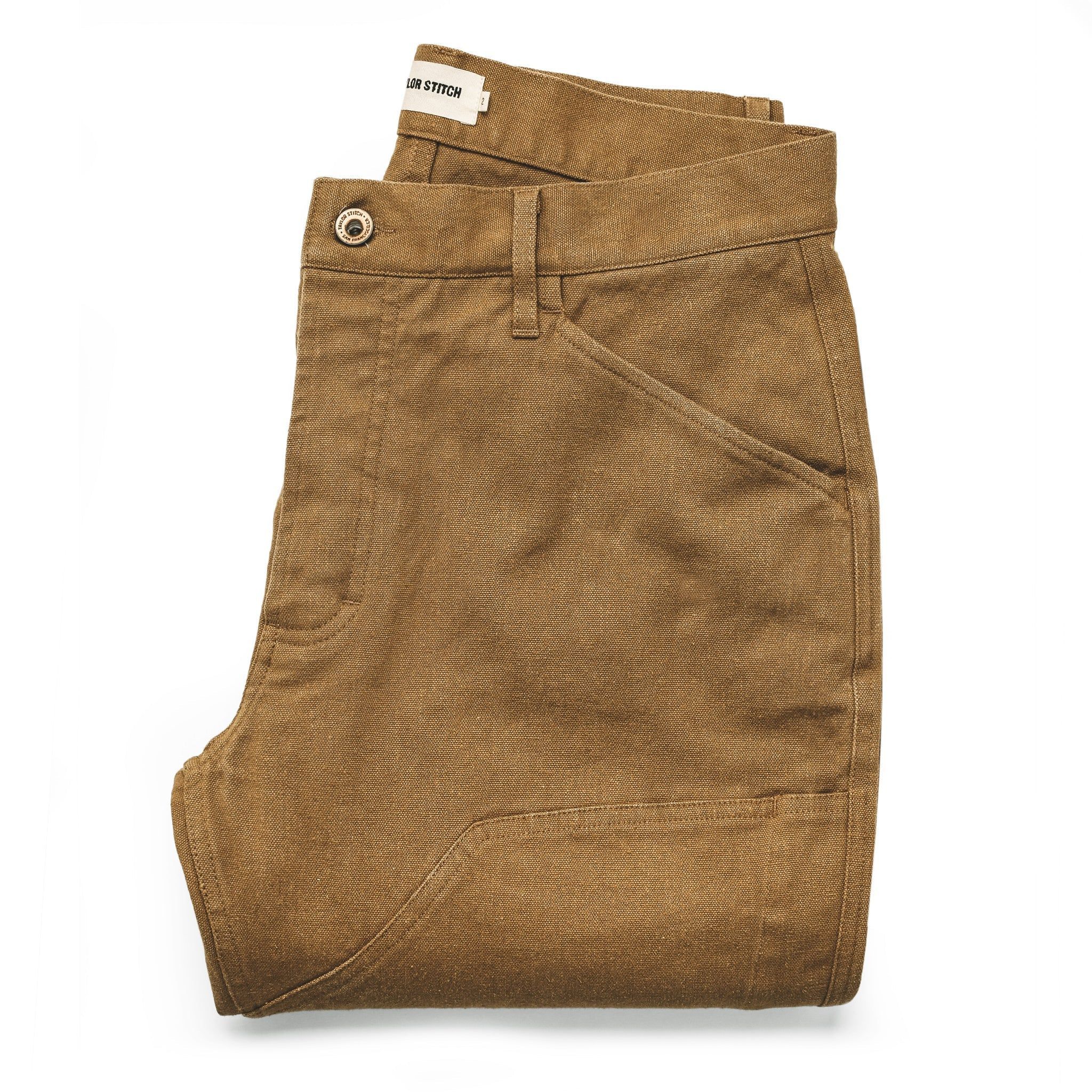 Swsne Chore Pant in British Khaki Boss Duck