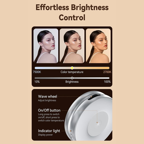 small magnetic beauty fill light