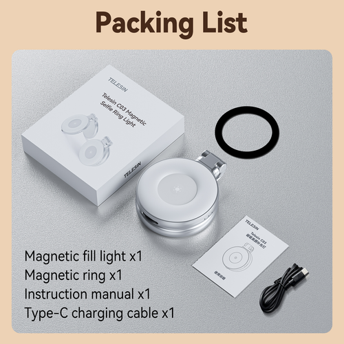 small magnetic beauty fill light