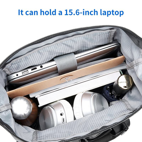 New Style Multi-Functional Men's Business Bag - Extra Large Capacity, Holds Tablets & Daily Essentials, Replaces 7Bags in One