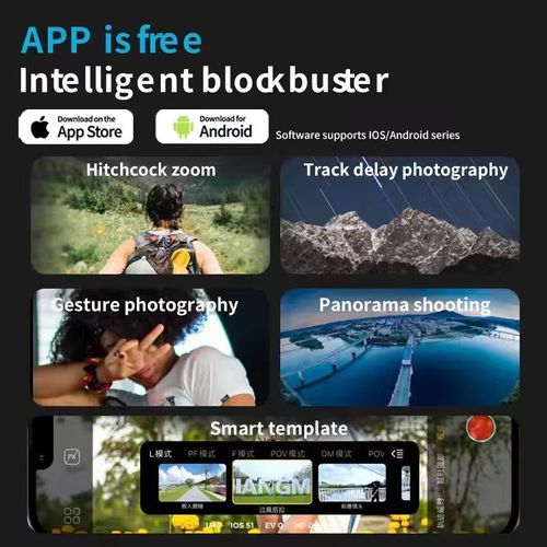 AOCHUAN Smart XE Smartphone Gimbal Stabilizer - Foldable 3-axis gimbal with focus wheel for iPhone Samsung & Android - Increase your TikTok, Y ouTube and Vlogging Content