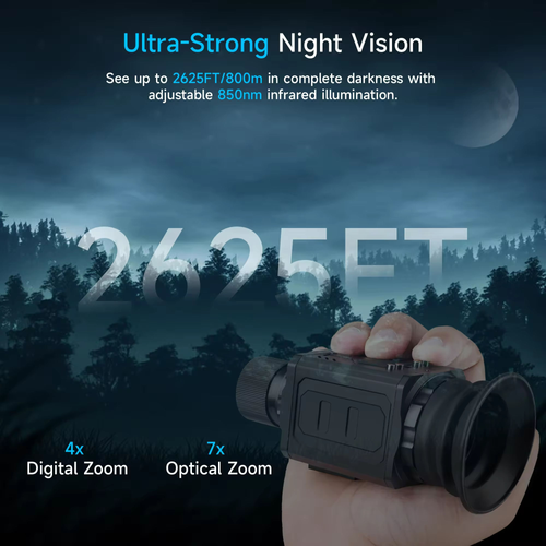 Day-Night Dual-Use HD Outdoor Laser Sight Telescope