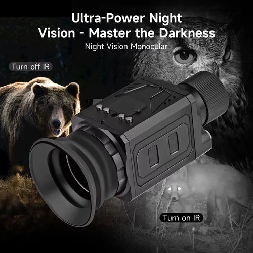 Day-Night Dual-Use HD Outdoor Laser Sight Telescope