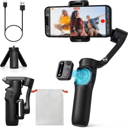 360-degree portable selfie phone holder