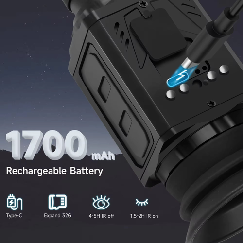 Day-Night Dual-Use HD Outdoor Laser Sight Telescope