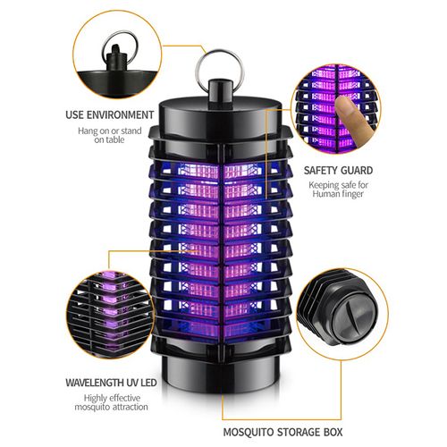 Hot Selling Led Bug Zapper High Effective Insect Killer Mosquito Trap Anti-Mosquito Lamp Mosquito Killer Lamp for Indoo