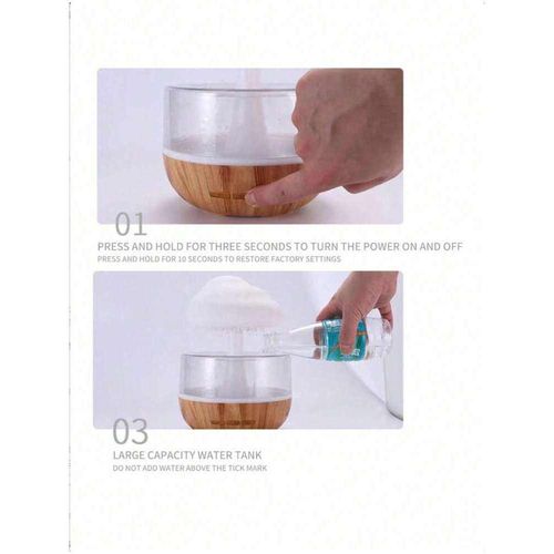 Colorful Mushroom-Shaped Raindrop Simulator Night Light 1pc ABS Relaxing Rain Cloud Sleep Atmosphere Lamp Slow-Pressure for