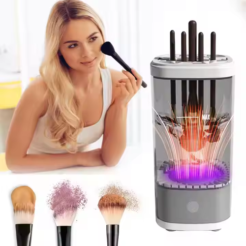 Electric Make up Brush Washing Machine Portable Automatic Makeup Brush Cleaner for All Size Beauty Makeup Brush