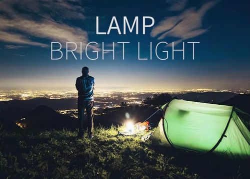 New Football Shape Deformable Night Light Portable USB Solar Rechargeable LED Camping Lamp