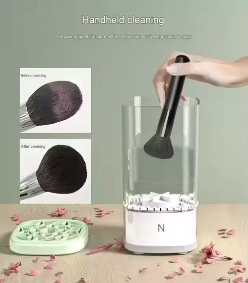 Electric Make up Brush Washing Machine Portable Automatic Makeup Brush Cleaner for All Size Beauty Makeup Brush