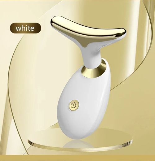 Rejuvenescedor Led Massageador Anti Rugas e Firmador Facial Dispositivo de Elevação do Pescoço