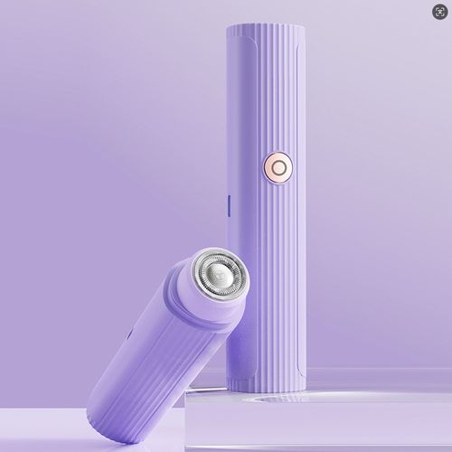 Depilador de cabelo de cabeça dupla para mulheres aparador de cabelo púbico para partes privadas faca de barbear elétrica depilador para homens e mulheres