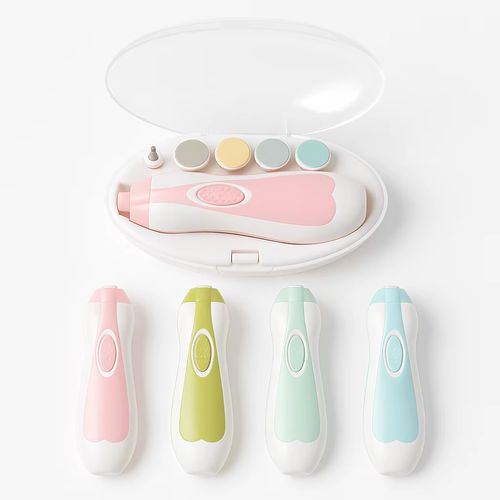 Cortador de unhas do bebê bebê seguro elétrico baby nail trimer baby nail file kit recém-nascido nail trimer & polish agente