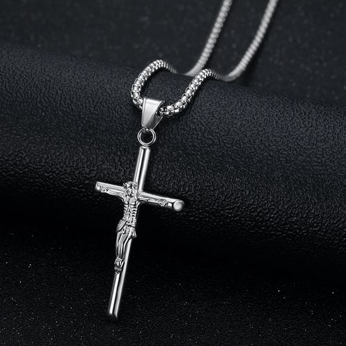 Gold Plated YS Cross Necklace