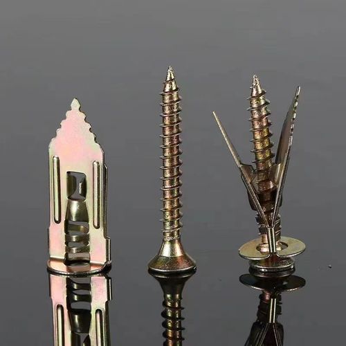 （Buy one pack, get one free.）Drywall Hollow Wall Anchor - One-Piece Hammer-In Expansion Bolt | Easy Installation （20 pieces per package）