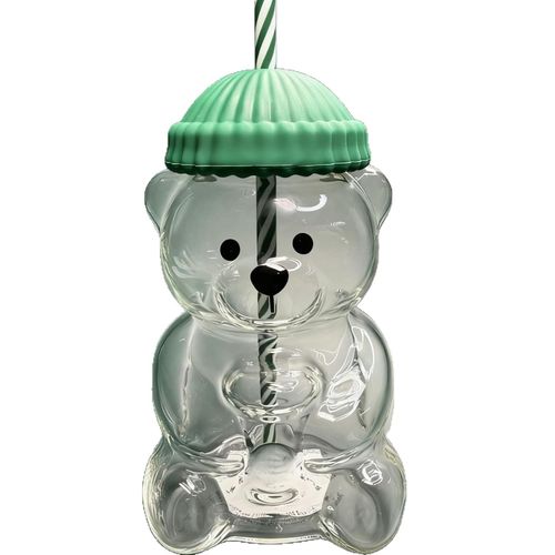 Creative Bear Glass Cup